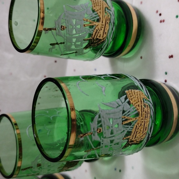 Mid Century Czech Shot Glasses - Picture 3 of 6